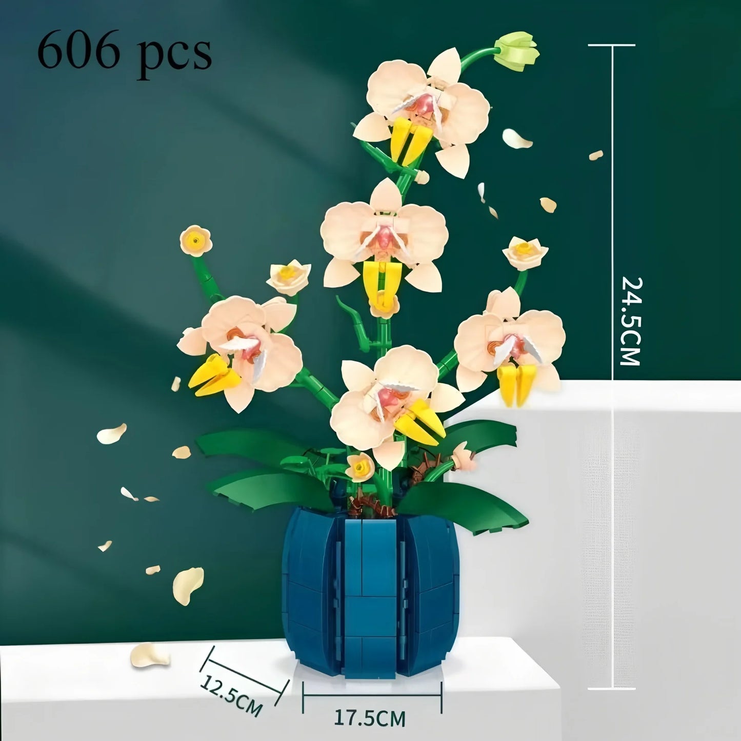 NONECE Orchidea Építő Kocka
