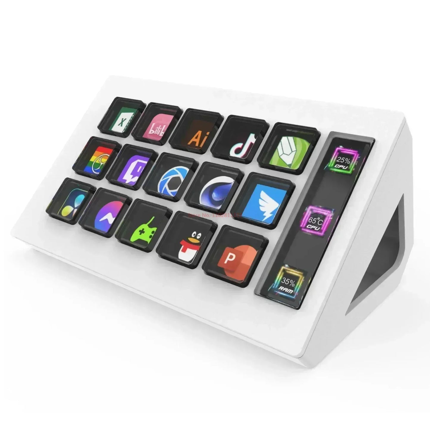 Stream Deck 15 Gombok JIMITU