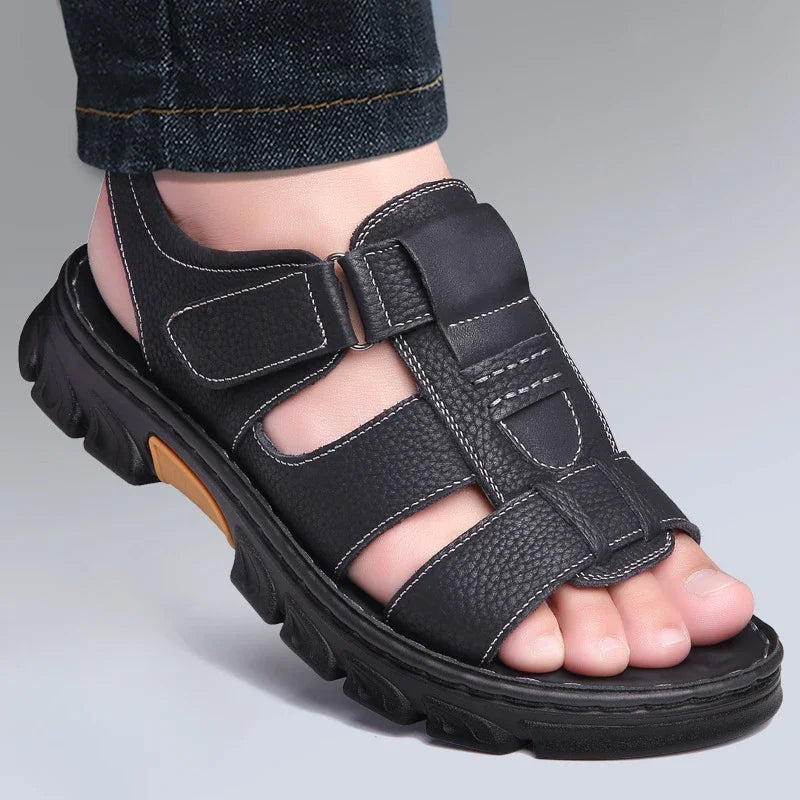DUTRIEUX Herren-Sandalen Offen