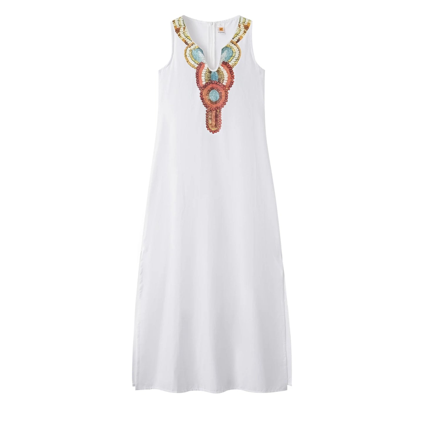 Suit Set Boho Women's Dress V-Neck
