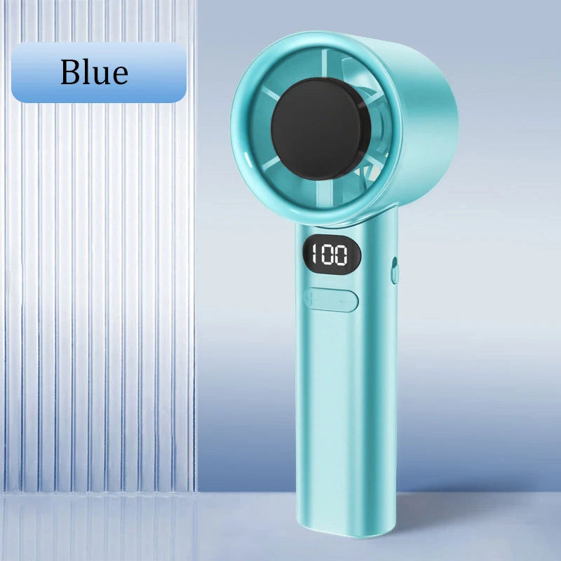 Xiaomi Mini-Handventilator – 120 Geschwindigkeitsstufen, Eismodus, USB-Ladefunktion, tragbar, für den Schreibtisch
