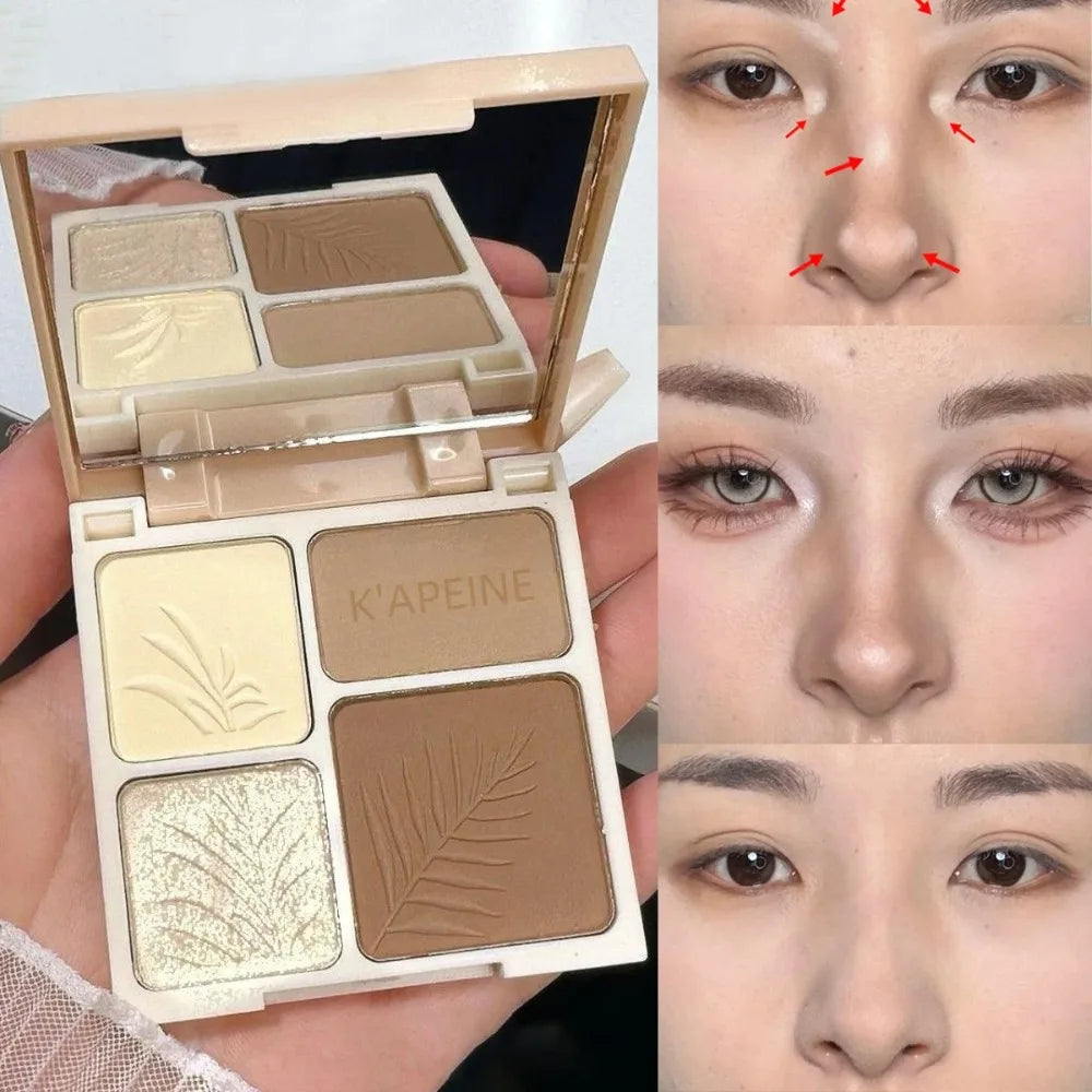 3D Kontúr Bronzer Paletta