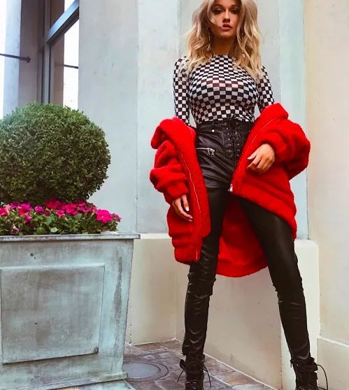 Liva Girl Teddy Kabát Meleg