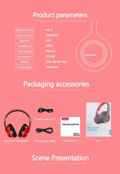 Lenovo Zajszűrős Fejhallgató