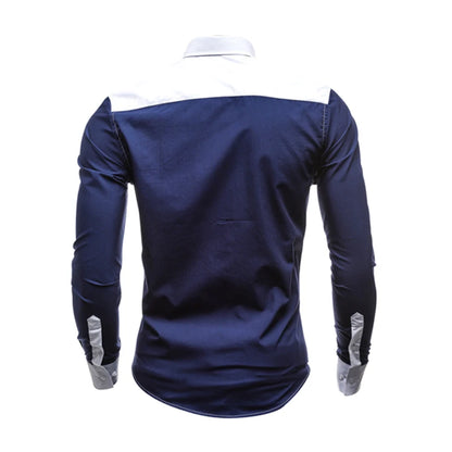 Férfi Ing Slim Fit Csíkos Liva
