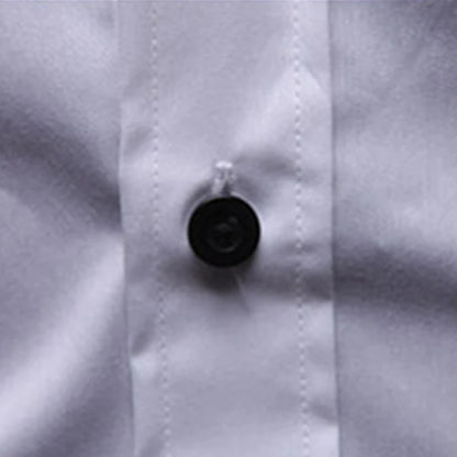 Slim Fit Férfi Csíkos Ing