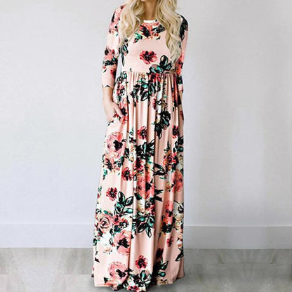 Liva Girl Nyári Boho Maxi Ruha