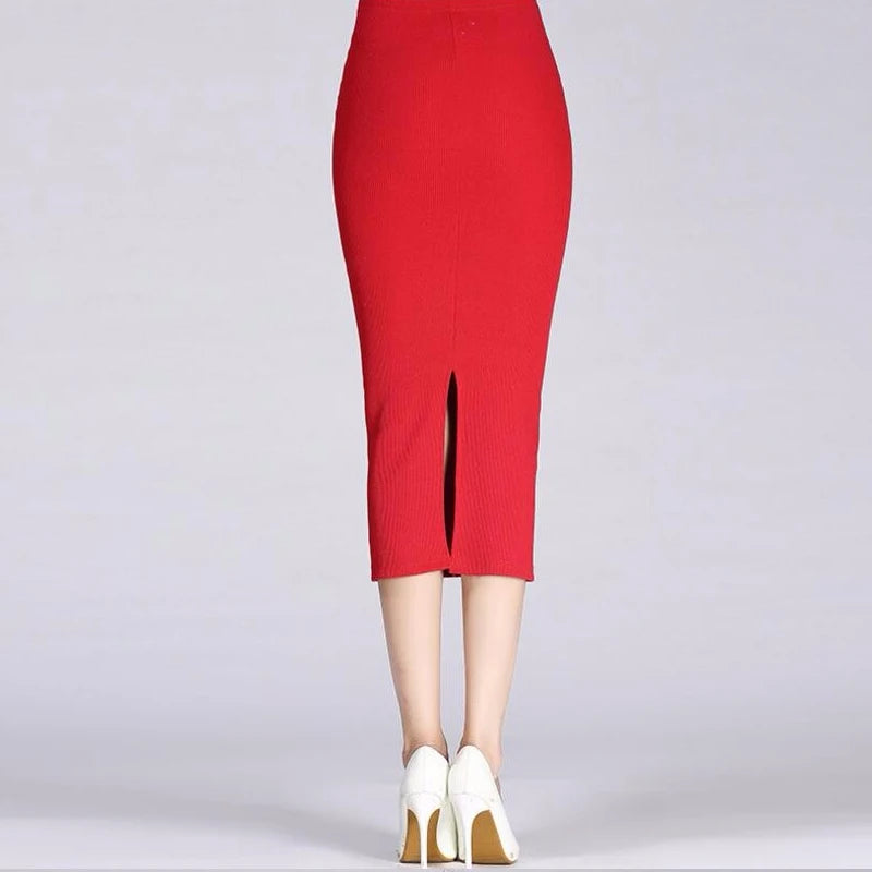 Liva Girl Női Szoknya Slim Midi