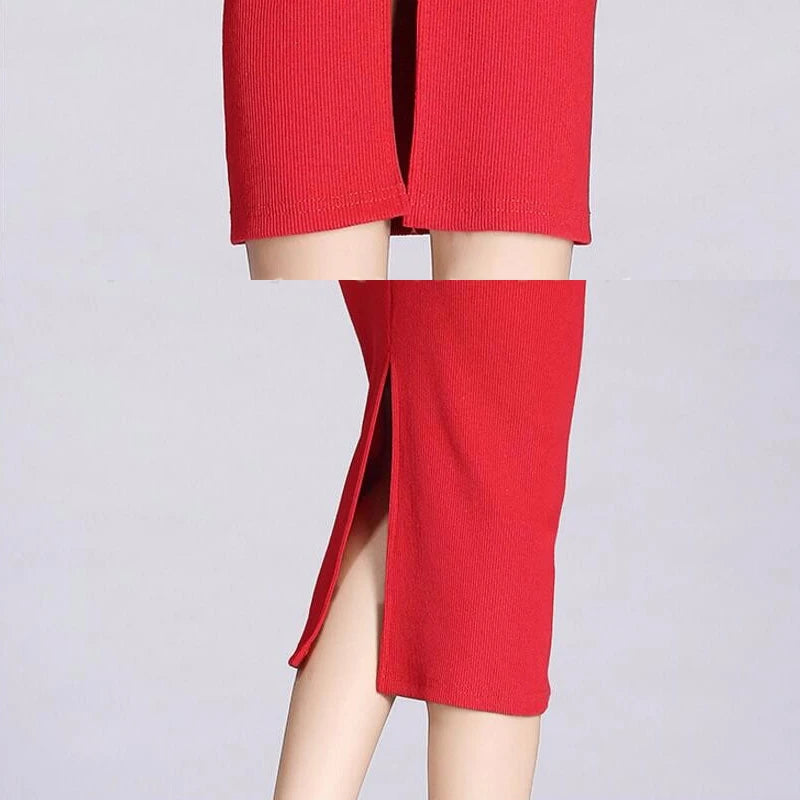 Liva Girl Női Szoknya Slim Midi