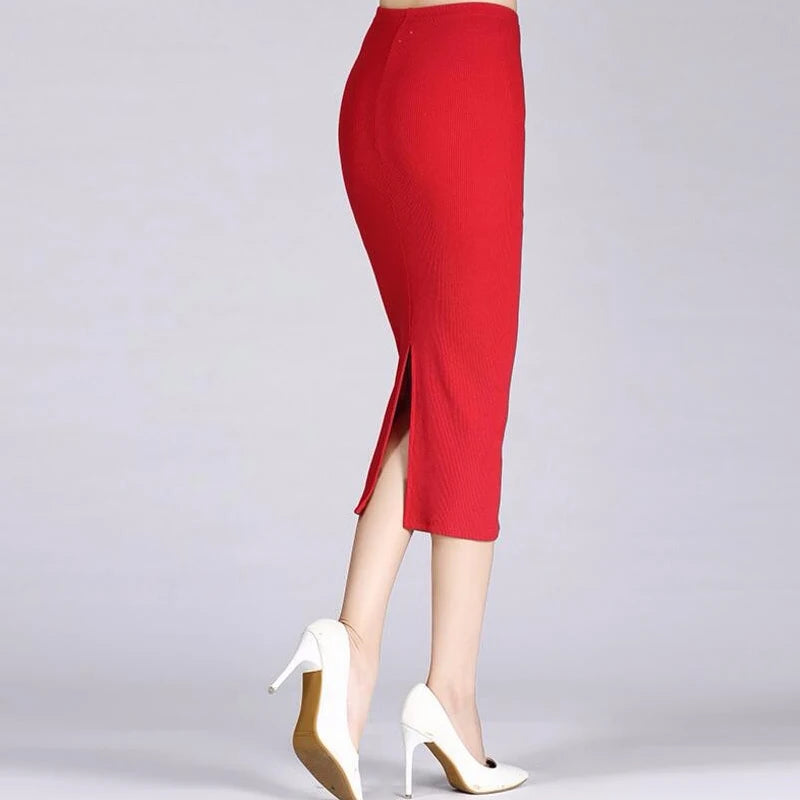 Liva Girl Női Szoknya Slim Midi