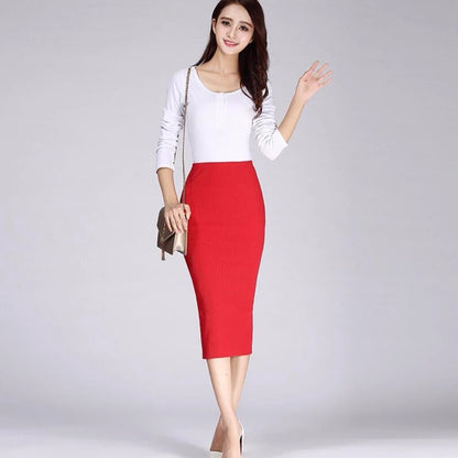 Liva Girl Női Szoknya Slim Midi