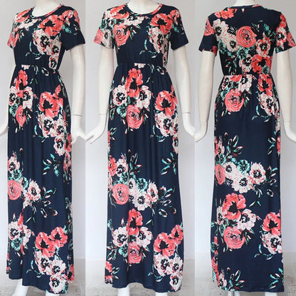 Liva Girl Nyári Boho Maxi Ruha