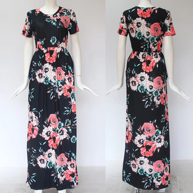 Liva Girl Nyári Boho Maxi Ruha