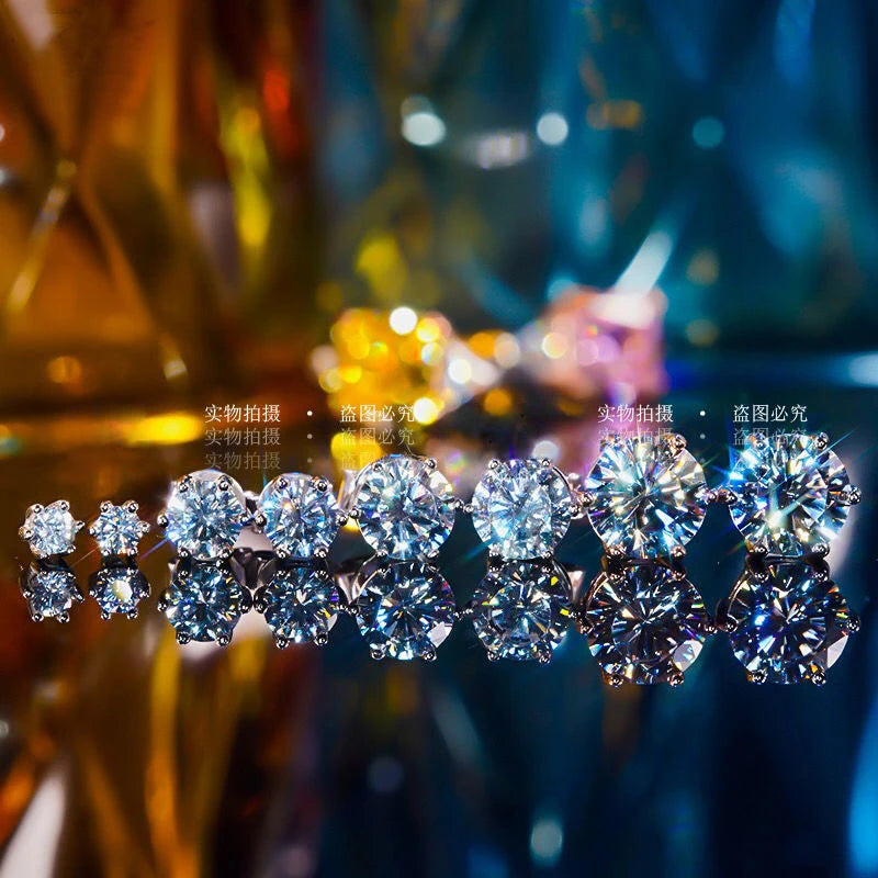 AITERNITY Moissanite Fülbevaló