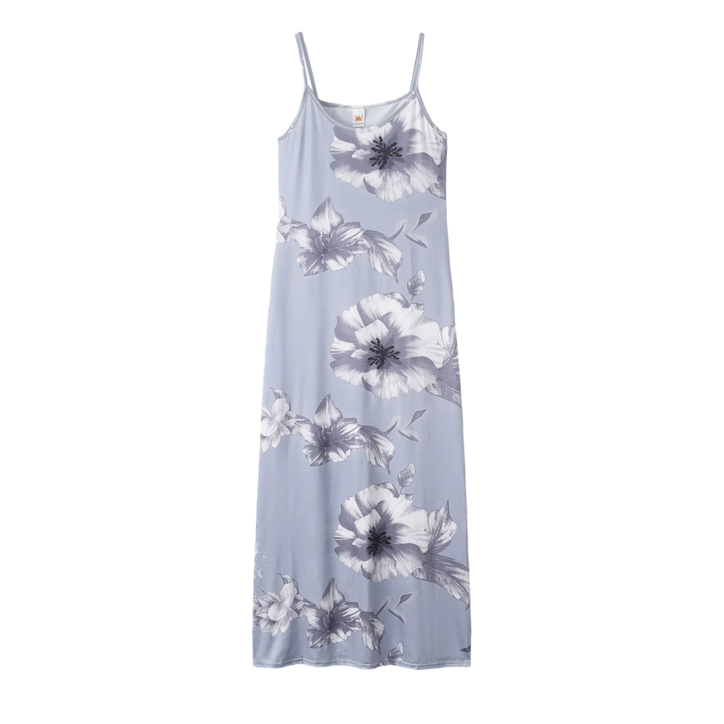 Anzugset, geblümtes Kleid mit V-Ausschnitt