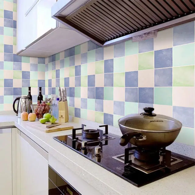 Waterproof Kitchen Wallpaper NONECN