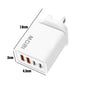 120W Gyors Töltő 4 Port USB C