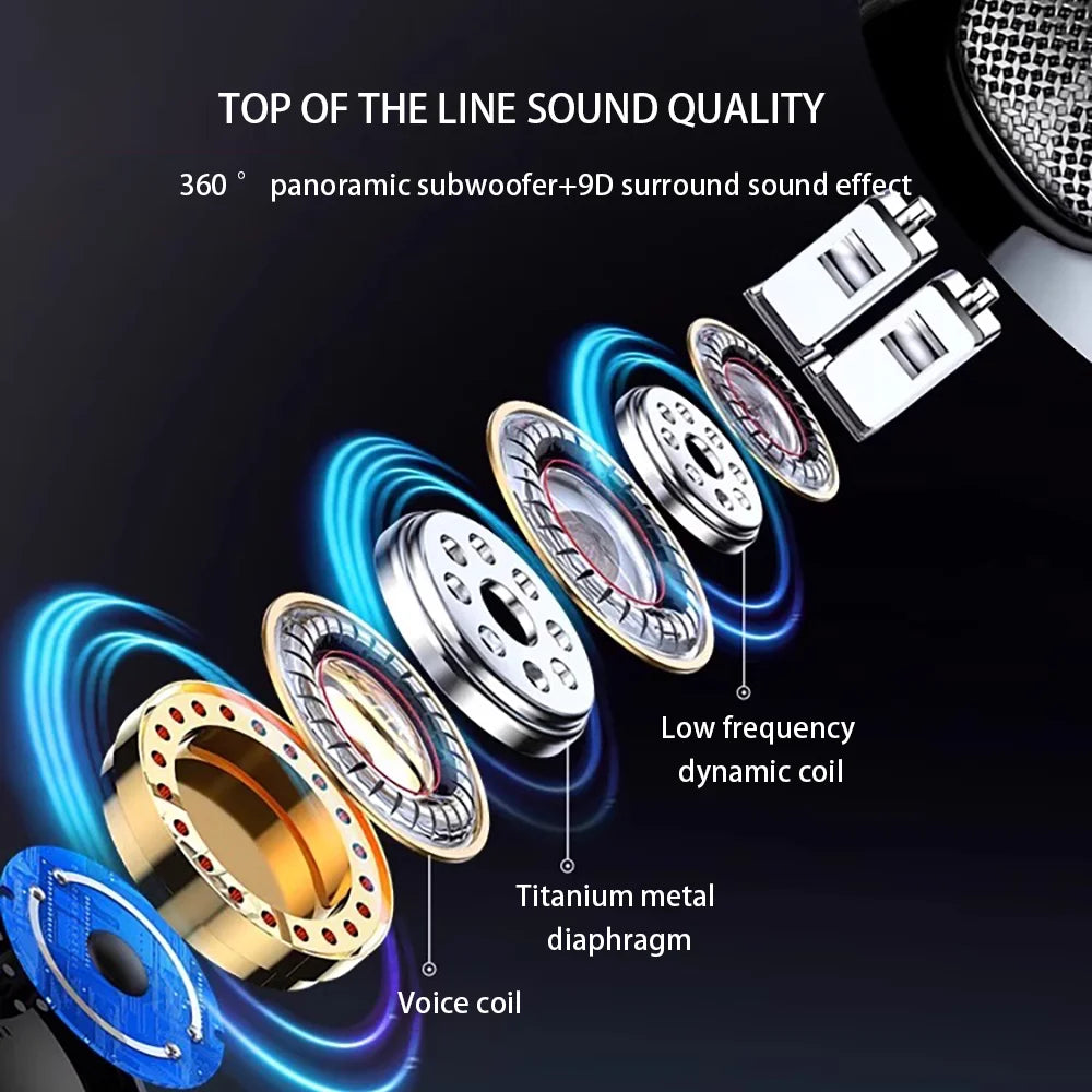 TekaGene HiFi Fülhallgató Bass