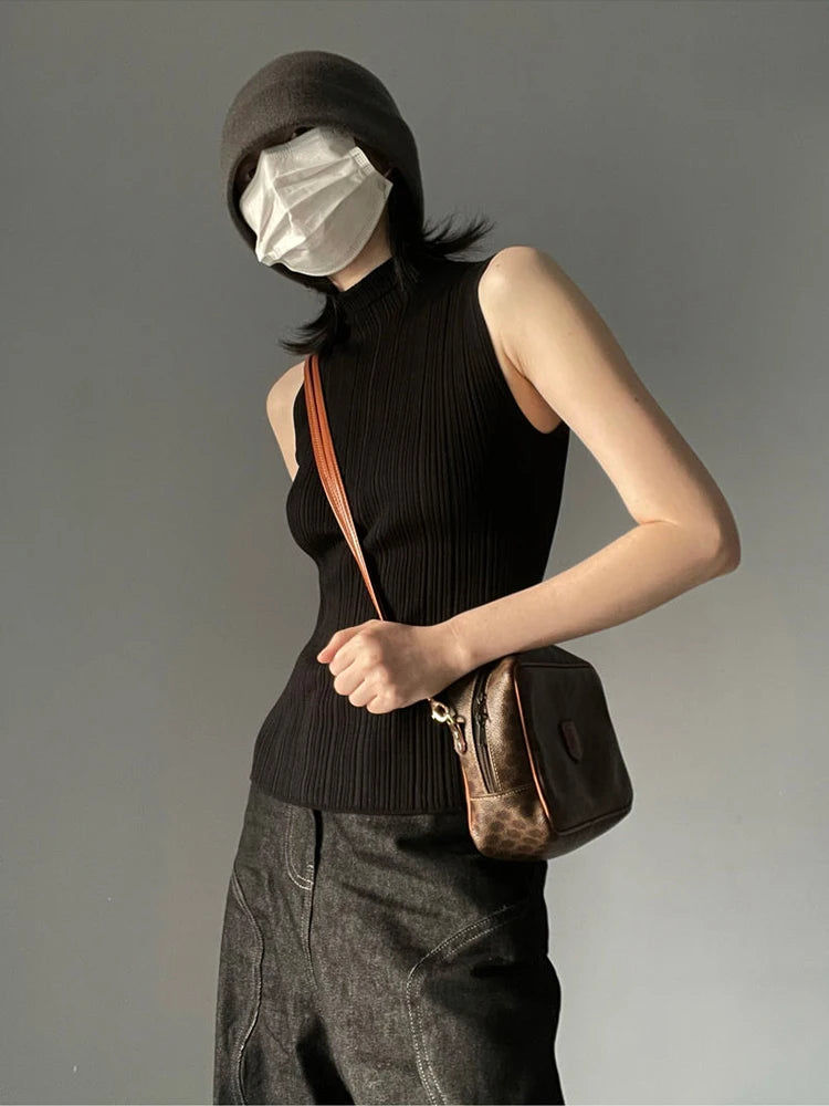 JEYONGZOOCN Turtleneck Knitted