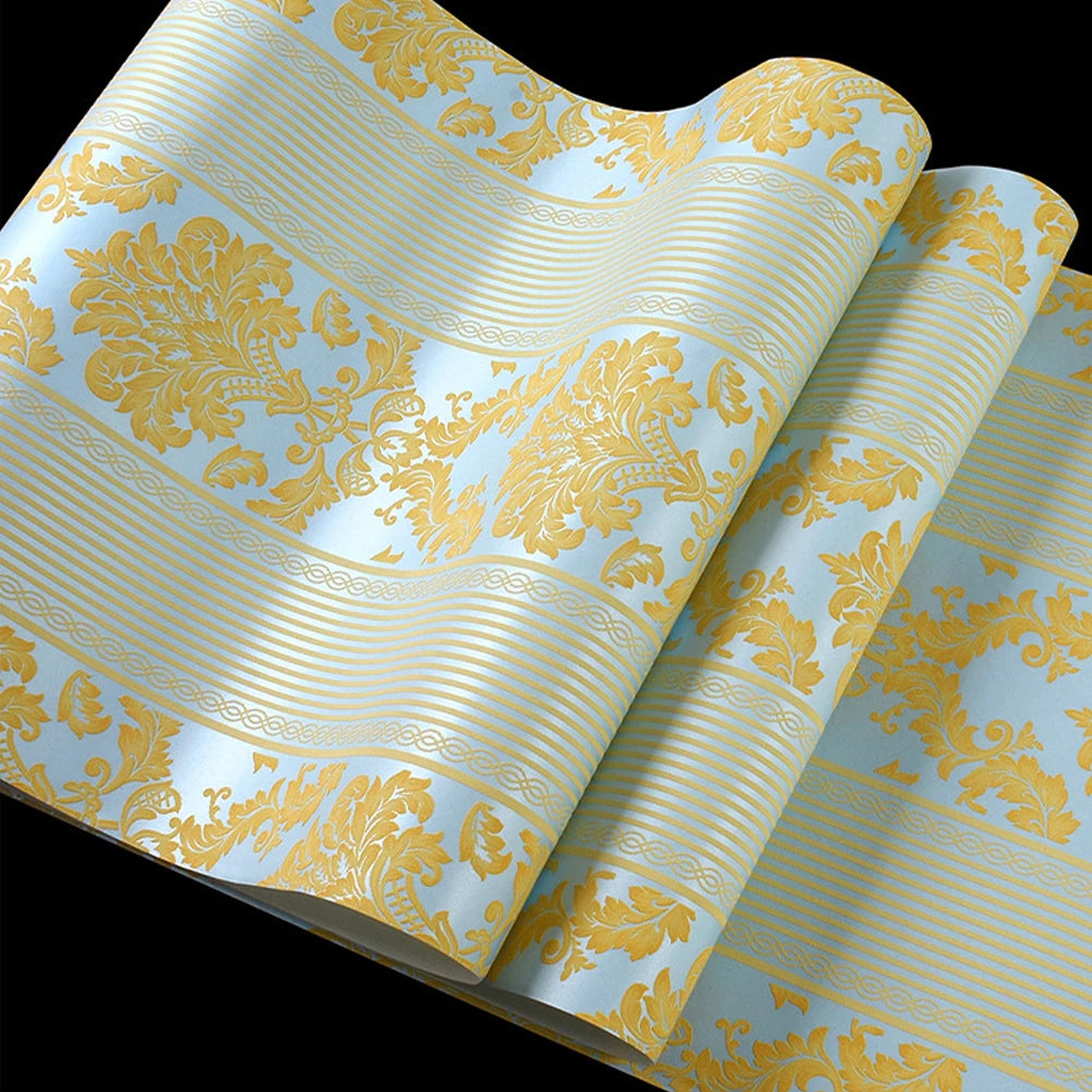 Dzqcn 3D Damask Tapéta Otthon