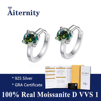 Moissanite Fülbevaló Aiternity