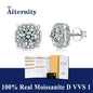 AITERNITY Moissanite Fülbevaló
