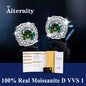 AITERNITY Moissanite Fülbevaló