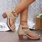 Damen-Gladiatorensandalen RZSMTYA
