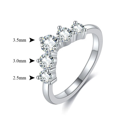 Moissanite Gyűrű AITERNITY
