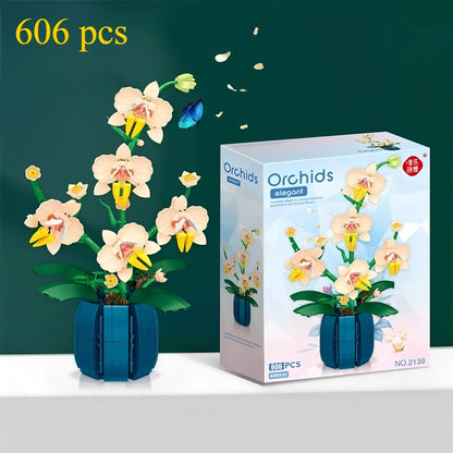 NONECE Orchidea Építő Kocka