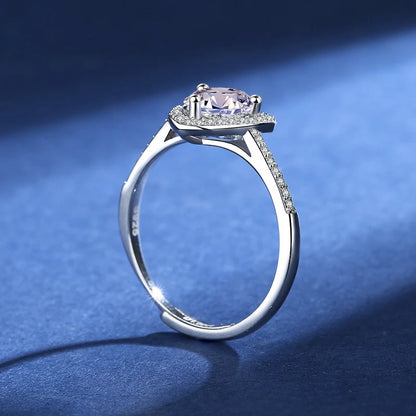 AITERNITY Moissanite Gyűrű 1ct