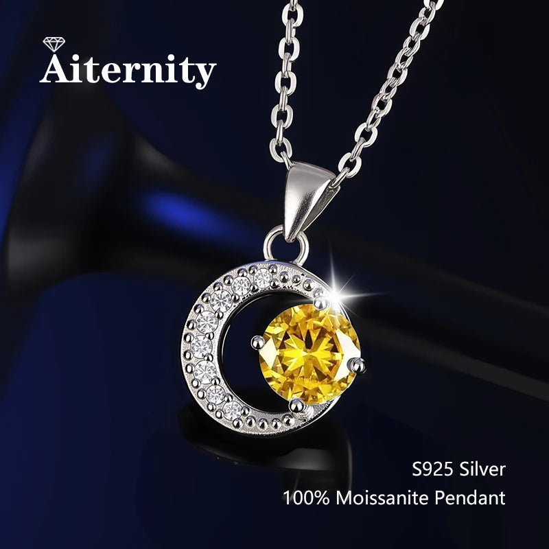 Moissanite Napraforgó Medál