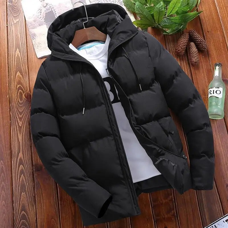 Men's Hooded Cotton Jacket