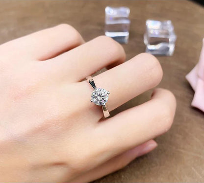 AITERNITY Moissanite Gyűrű S925