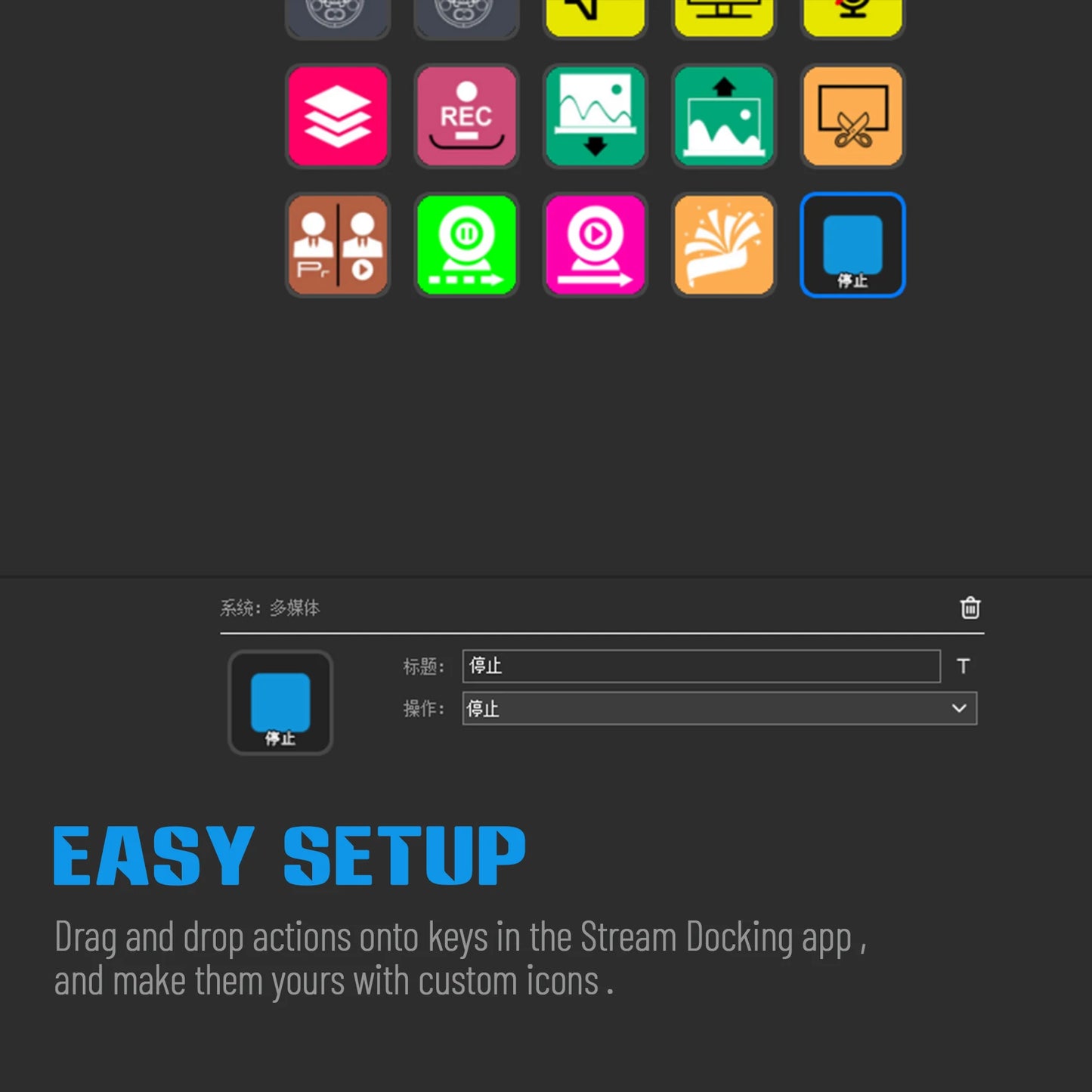 Stream Deck 15 Gombok JIMITU