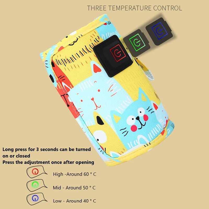 ZTBBAOC USB Cumisüveg Melegítő