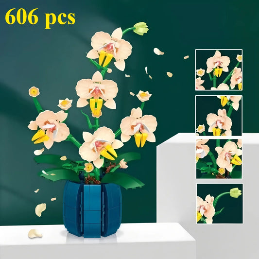 NONECE Orchidea Építő Kocka