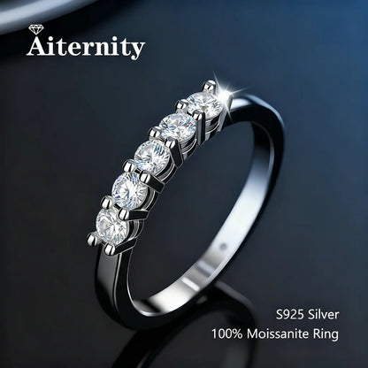 Moissanite 18K Aranyozott