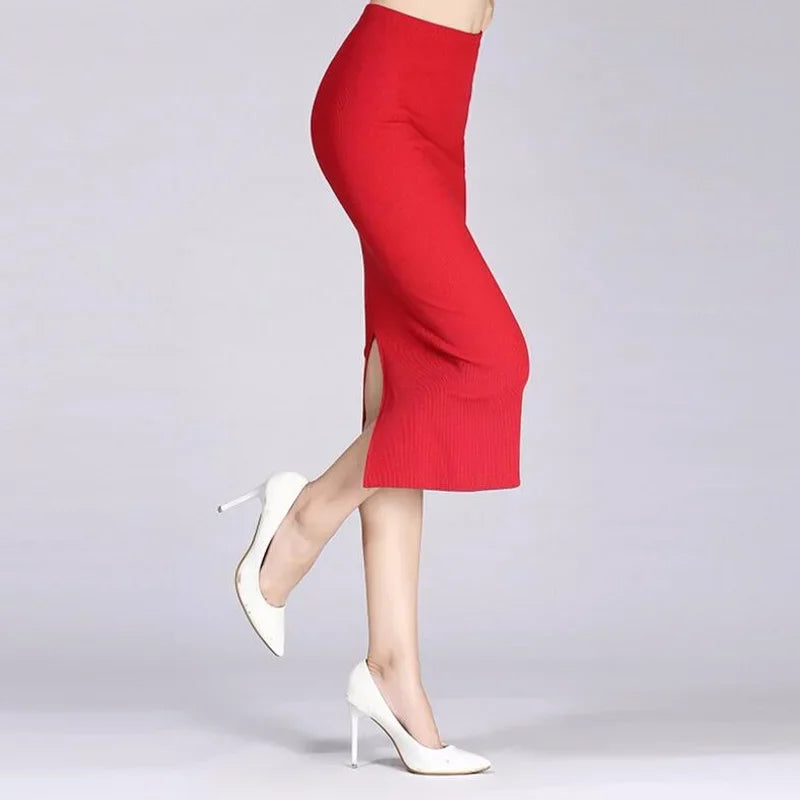 Liva Girl Női Szoknya Slim Midi