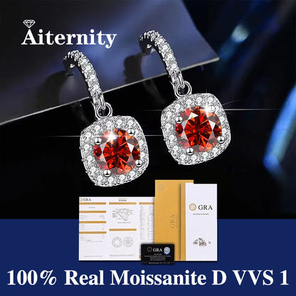 Moissanite Fülbevaló Aiternity