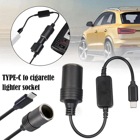 USB 12V Szivargyújtó Adapter