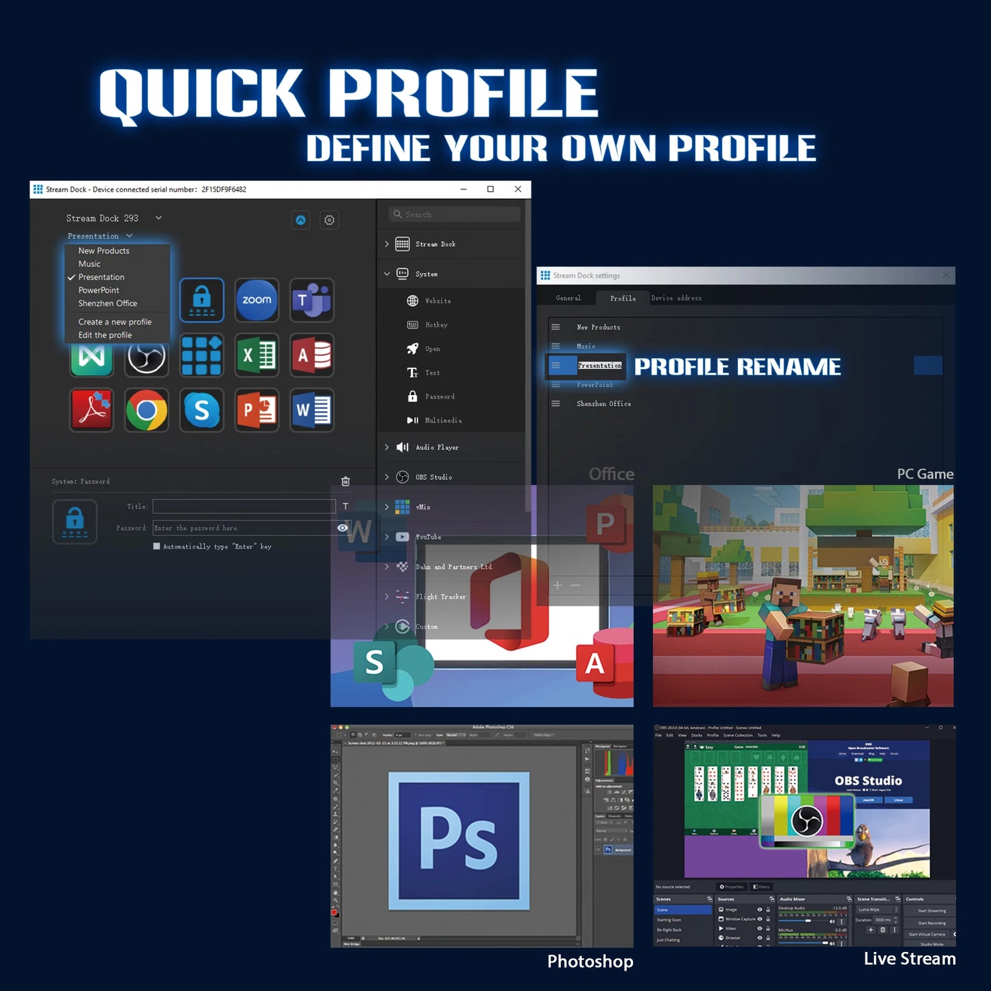 Stream Deck 15 Gombok JIMITU