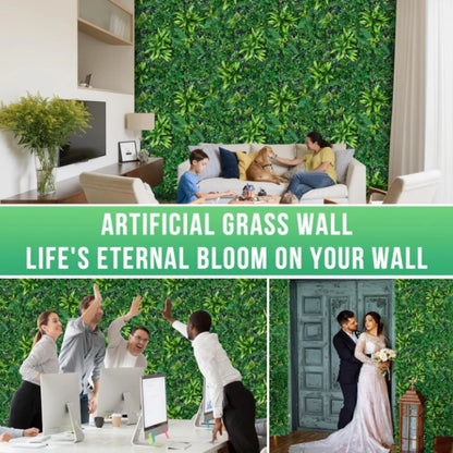 Mű Fű Fal Panel Boxwood Sövény