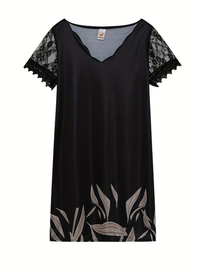 SuitSet Women's Lace V-Neck Dress