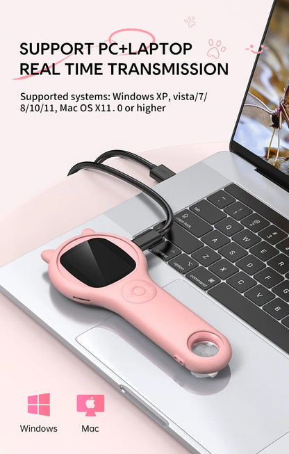 Mini Mikroszkóp 500x Videó