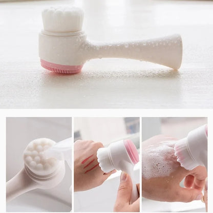 Silicone Facial Cleansing Brush Women