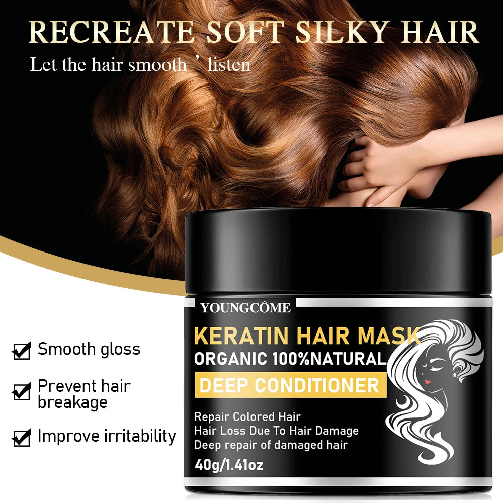 Keratin Hajmaszk YOUNGCOME Szép