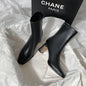 Women's Ankle Boots - Soft Leather High Heel Shoes