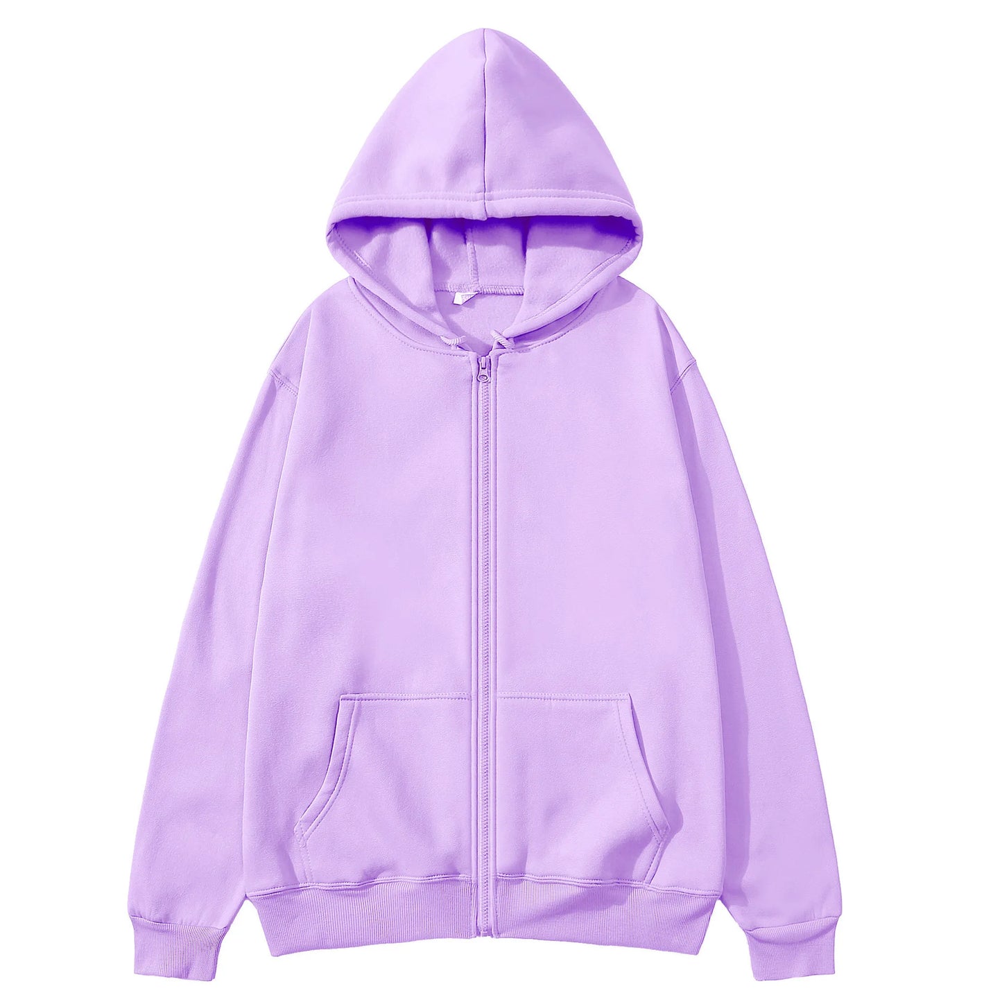 Férfi Meleg Fleece Zip Hoodie