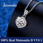 Moissanite Nyaklánc 1Ct D Szín